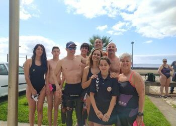 Alvi-negros foram os 2ºs mais medalhados na Travessia VI Cais de Santa Cruz