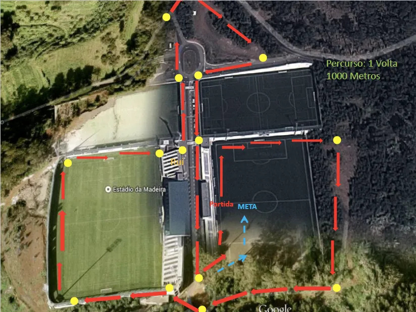 Percurso do Corta Mato