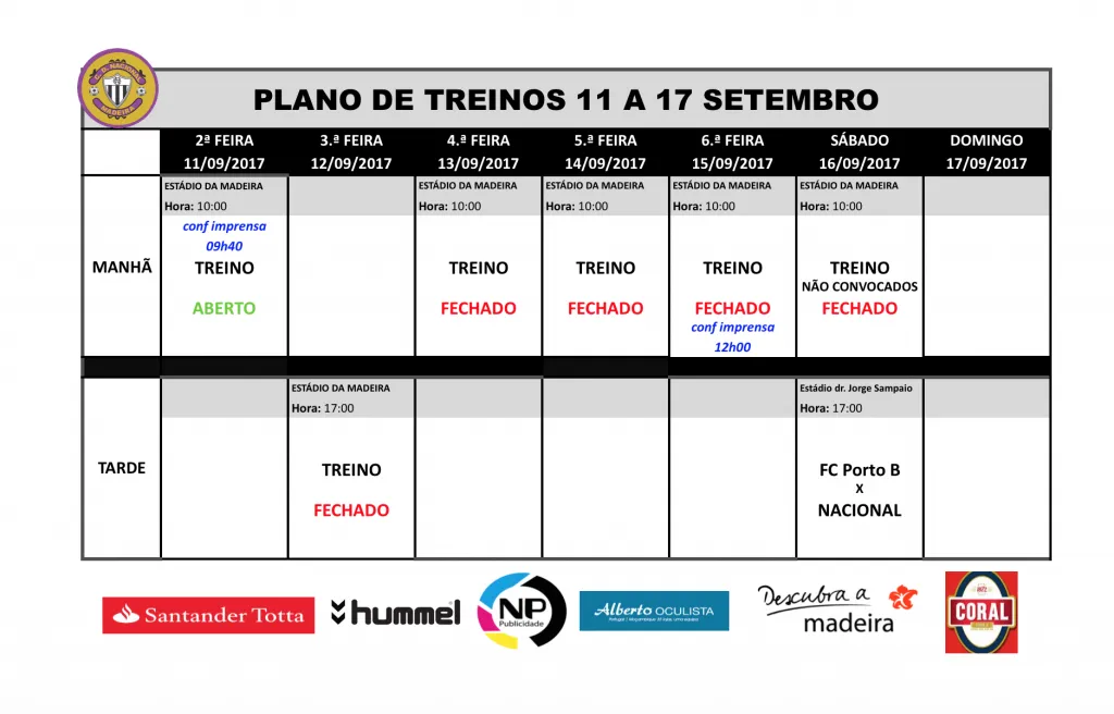 plano 11 a 17 ocs