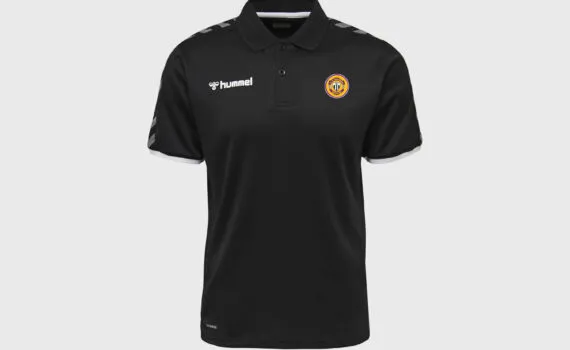 Polo preto Authentic Hummel